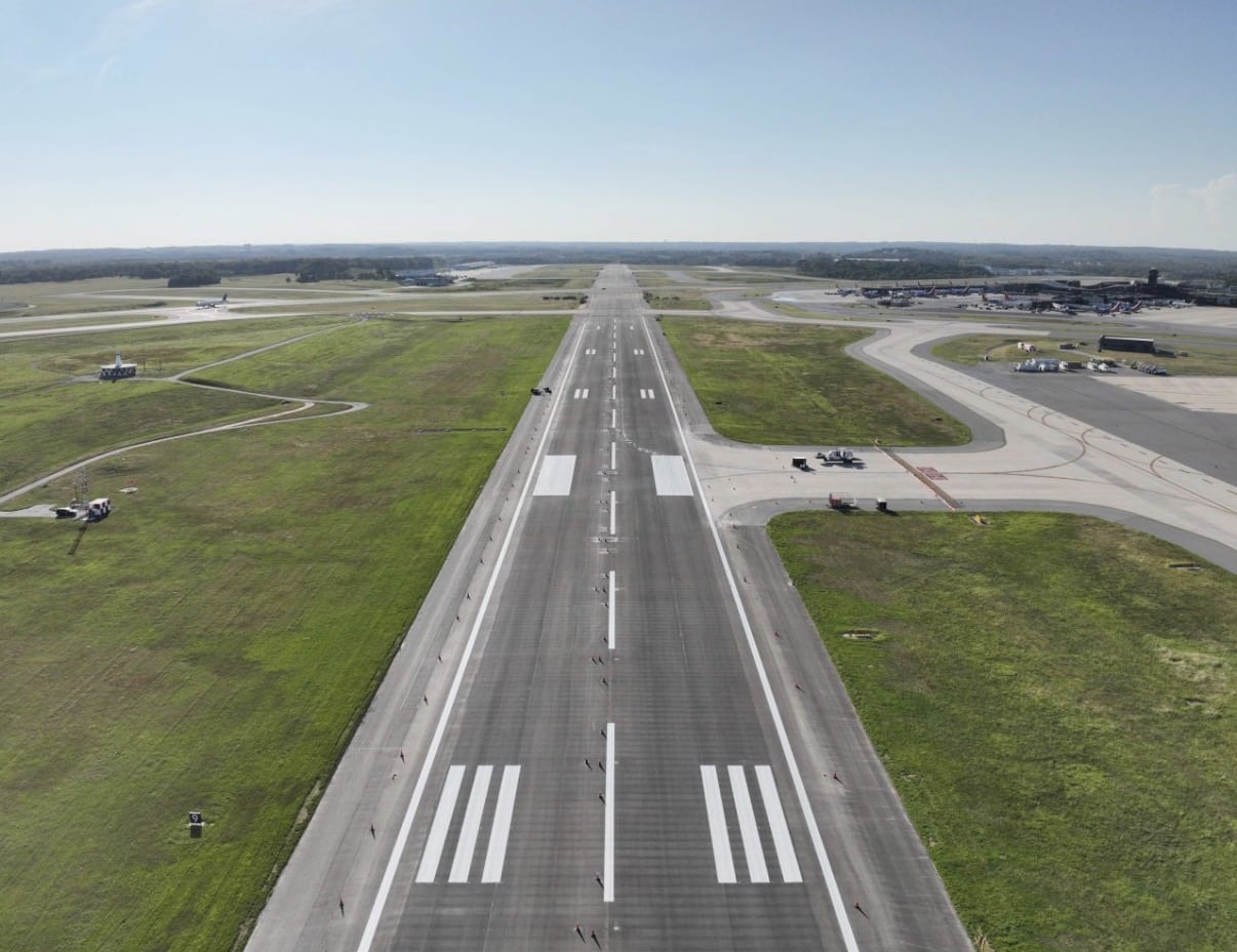 Team completes major BWI runway project